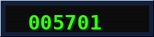Visitor Counter 005700